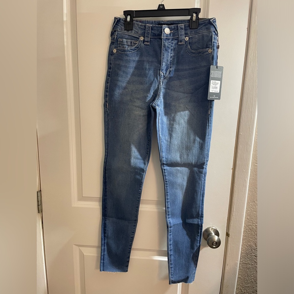 True Religion Blue Skinny Jeans